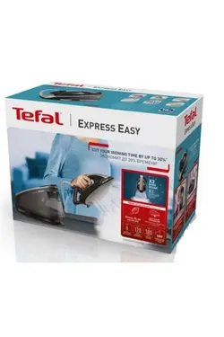 اتو بخار مخزن دار 2200 وات مشکی خاکستری تفال Tefal