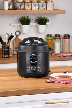 زودپز برقی هوشمند 6 لیتری تاچ TAC