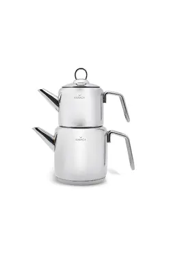 ست ظروف  پخت وپز جهیزیه 17 پارچه پلاتینیوم استیل ضد زنگ کاراجا Karaca