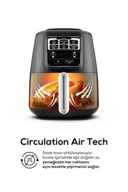 هوا پز وسرخ کن سخنگوی  Air Pro Cook Xl 2 In 1 Airfryer  کاراجا Karaca