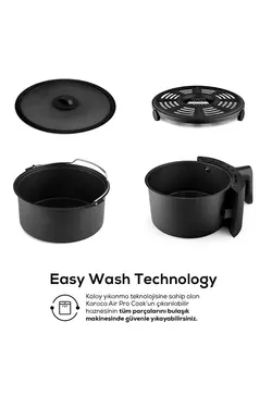 هوا پز وسرخ کن سخنگوی  Air Pro Cook Xl 2 In 1 Airfryer  کاراجا Karaca