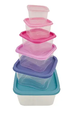 ست 6 پارچه ظروف نگهدارنده مواد غذایی دورا کاراجا Karaca