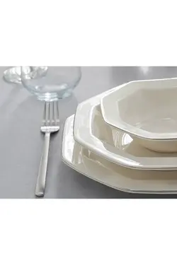 سرویس ظروف غذاخوری چینی مدل لیونی طرحدار 24 تیکه انگلیش هوم English Home