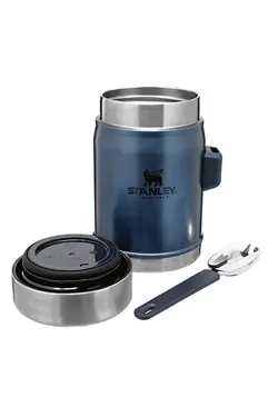 قمقمه غذای کلاسیک استیل ضد زنگ با قاشق 0.40 لیتری استنلی Stanley