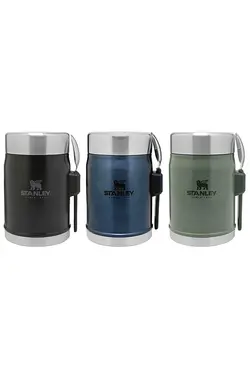 قمقمه غذای کلاسیک استیل ضد زنگ با قاشق 0.40 لیتری استنلی Stanley