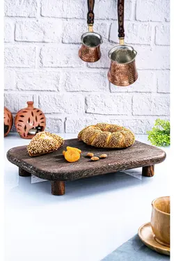 ظرف پذیرایی پایه دار پاولونیا بامبوم bambum