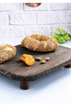 ظرف پذیرایی پایه دار پاولونیا بامبوم bambum