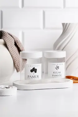 ظروف نگهدارنده اقلام آرایشی و بهداشتی لاله زن هوم LALEZEN HOME