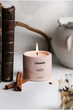 شمع لیوانی معطر لاله زن هوم LALEZEN HOME