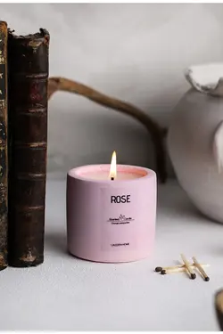 شمع لیوانی معطر لاله زن هوم LALEZEN HOME