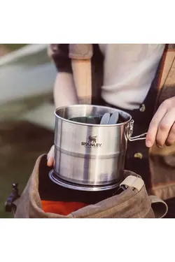 ست آشپزی دونفره استیل ضد زنگ ماجراجویی 1.0 لیتری استنلی Stanley