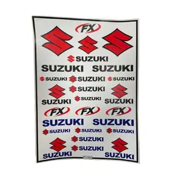 برچسب بدنه موتورسیکلت مدل سوزوکی - تیزرو موتور