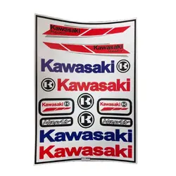 برچسب بدنه موتورسیکلت مدل کاوازوکی (2) - تیزرو موتور