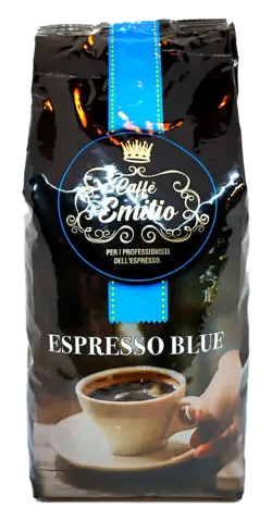 دان قهوه ی امیلیو اسپرسو آبی 1000 گرمی Emilio caffe ESPRESSO Blue