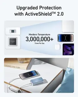 پاوربانک 30W انکر ظرفیت 10000 میلی آمپر ساعت 533 مدل A1256