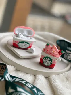 کاور ایرپاد استارباکس strawberry starbucks drink - فروشگاه قاب فانتزی و لوازم جانبی موبایل نایس گارد