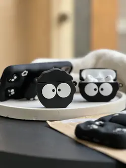 کاور ایرپاد هپل دو چشم سیلیکونی - فروشگاه قاب فانتزی و لوازم جانبی موبایل نایس گارد