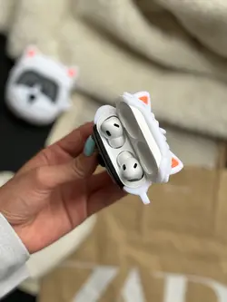 کاور ایرپاد سگ سفید - فروشگاه قاب فانتزی و لوازم جانبی موبایل نایس گارد