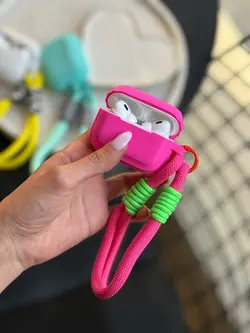 کاور ایرپاد رنگی با بند طنابی - فروشگاه قاب فانتزی و لوازم جانبی موبایل نایس گارد