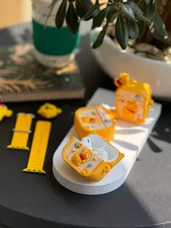 کاور ایرپاد Winnie Pooh سیلیکونی - فروشگاه قاب فانتزی و لوازم جانبی موبایل نایس گارد