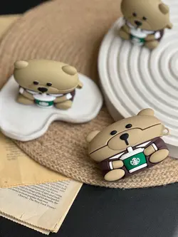 کاور ایرپاد خرس استارباکس - فروشگاه قاب فانتزی و لوازم جانبی موبایل نایس گارد