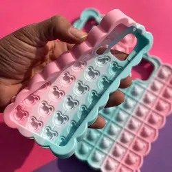 قاب فیجت میکی صورتی (سامسونگ) - فروشگاه قاب فانتزی و لوازم جانبی موبایل نایس گارد