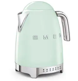 کتری برقی درجه دار اسمگ مدل KLF04 رنگ سبز پاستیلی