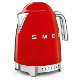 کتری برقی درجه دار اسمگ مدل KLF04 رنگ قرمز