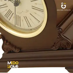 ساعت چوبی رومیزی مدل DANSON کد T-5512 رنگ قهوه ای