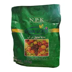 خرید آنلاین کود کامل NPK 15-5-30 گرین ورد 10 کیلوگرم | سپاهان کشت