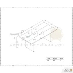 میز کنفرانس فرامین مدل 515