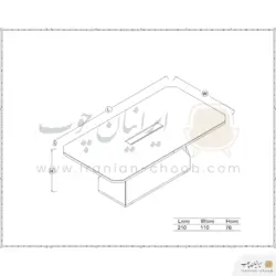 میز کنفرانس فرامین مدل 547