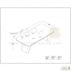 میز کنفرانس فرامین مدل 517