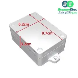 جعبه پلاستیکی ضد آب گوشواره دار 3.2×6.2×8.7 سانتی متر
