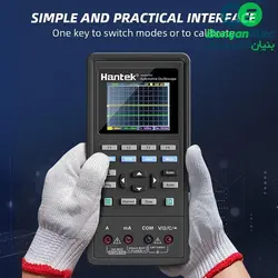اسیلوسکوپ / مولتی متر دو کاناله دیجیتال پرتابل HANTEK 2C42