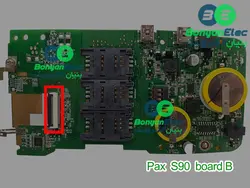 کانکتور 32 پین FPC دارای استاندارد 0.5 میلی متری (سوکت چاپگر S90)