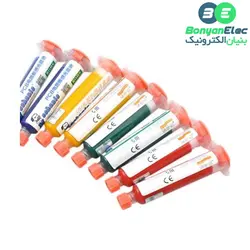 رنگ محافظ مدار چاپی UV آبی 10cc مارک Mechanic