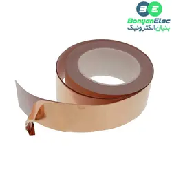 نوار چسب رسانا یک متری آلیاژ مس / نیکل دارای عرض 5CM