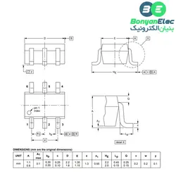 دیود TVS یک طرفه 5 ولت