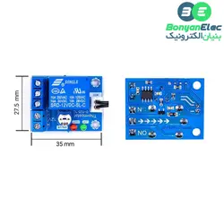 ماژول ترموستات 12 ولت با رله