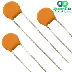 خازن عدسی 100nF بسته 50 تایی