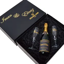 پکیج شامپاین و جام (سایز بزرگ)