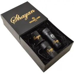 پکیج ماگ و تراول ماگ و فرنچ پرس مشکی