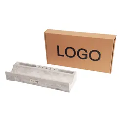 ست بتنی رومیزی اداری مدیریتی خاکستری