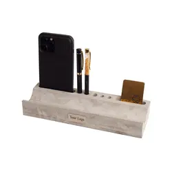 ست بتنی رومیزی اداری مدیریتی خاکستری