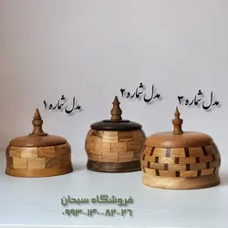 قندان چوبی دستساز