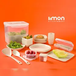 سرویس مسافرتی ۶۰ پارچه شش نفره لیمون