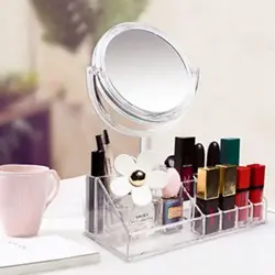 استند لوازم آرایشی آینه دار