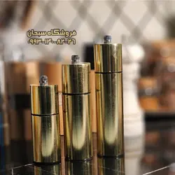 فلفل ساب استیل طلایی در سه سایز