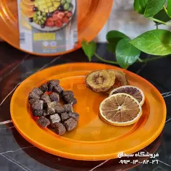 بشقاب الماس متوسط نارنجی بلک لایت